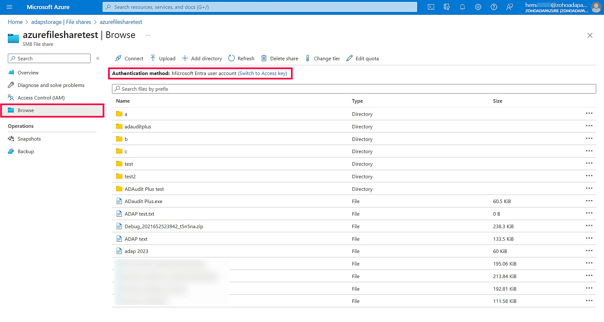 Konto użytkownika Microsoft Entra