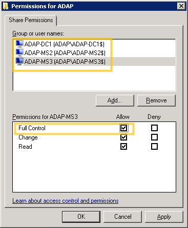 Konfiguracja wysokiej dostępności
