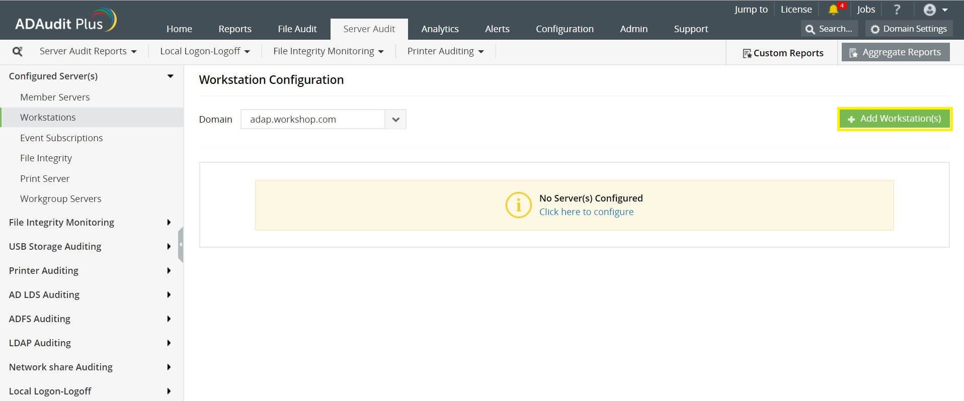 Konfigurowanie stacji roboczych z systemem Windows - Proces automatyczny