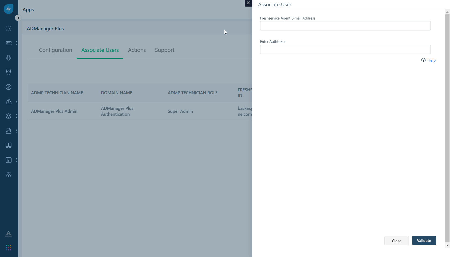 Integracja z Freshservice