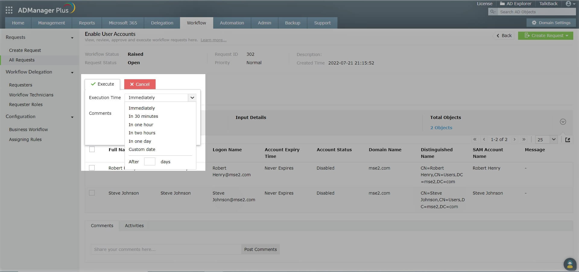Zapotrzebowanie na przepływ pracy