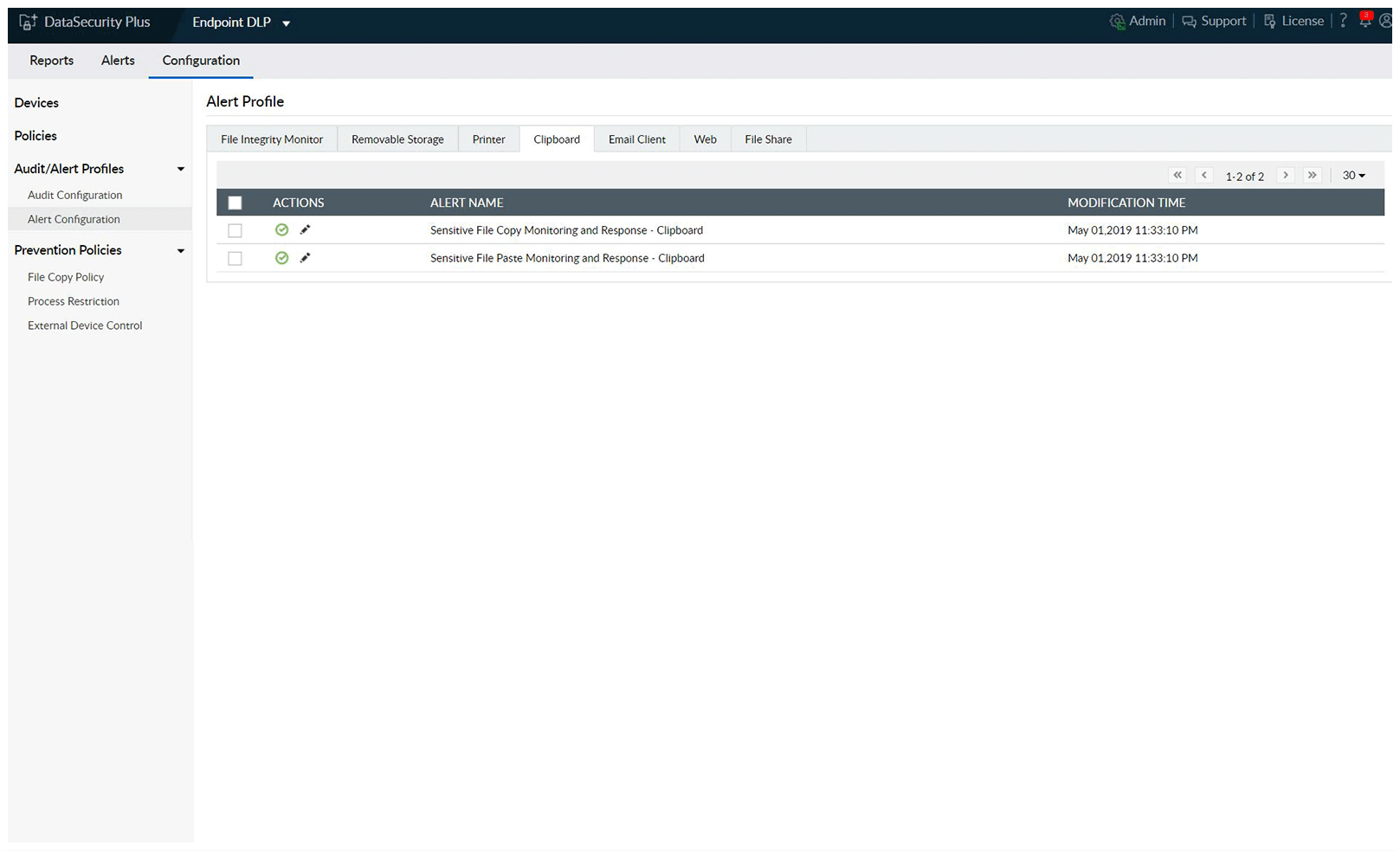 Narzędzia do zapobiegania wyciekom danych