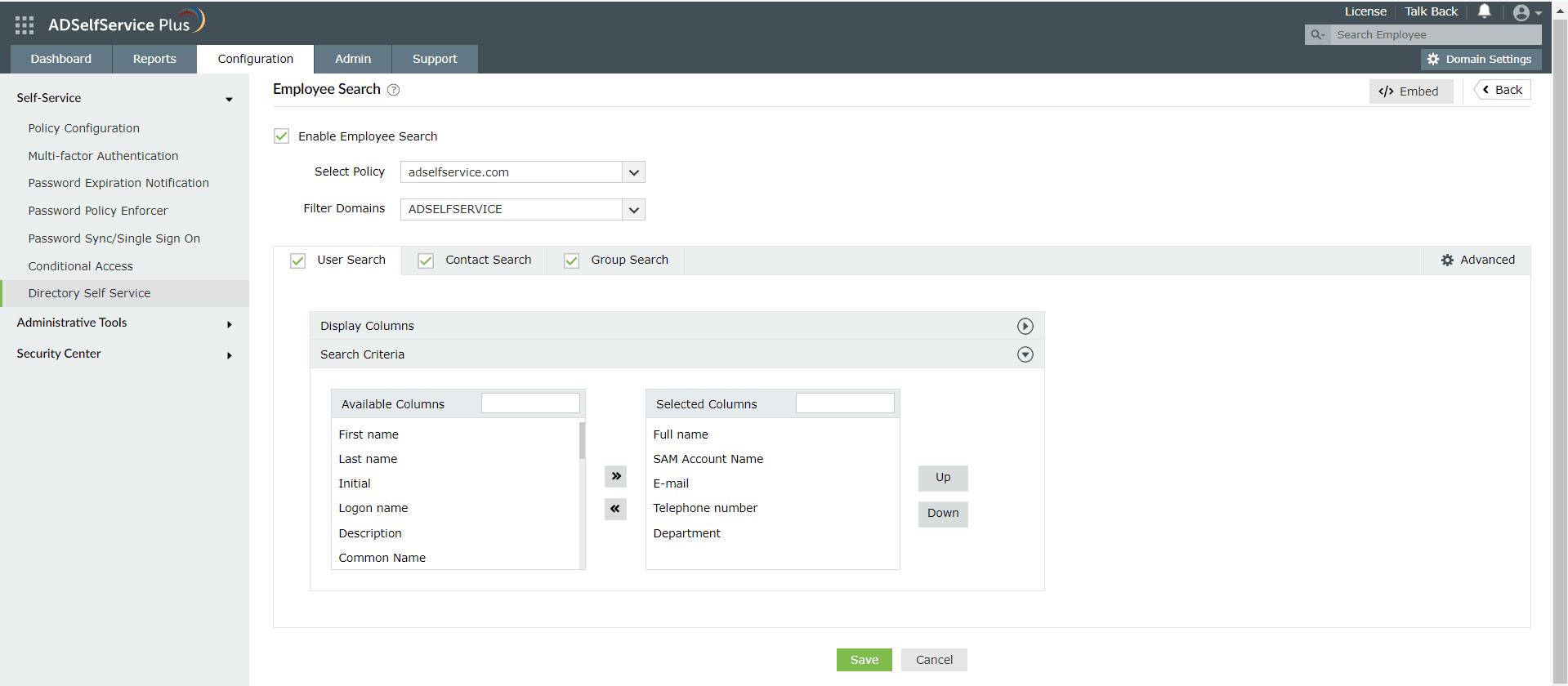 Zaawansowane ustawienia