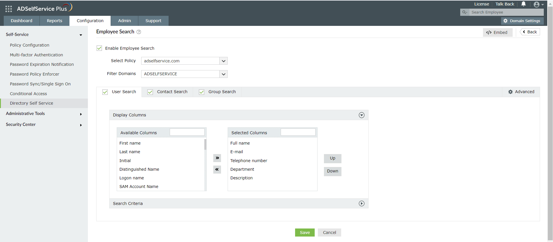 Zaawansowane ustawienia