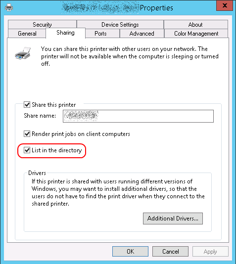Transcend lyse instruktør How to add printer in active directory