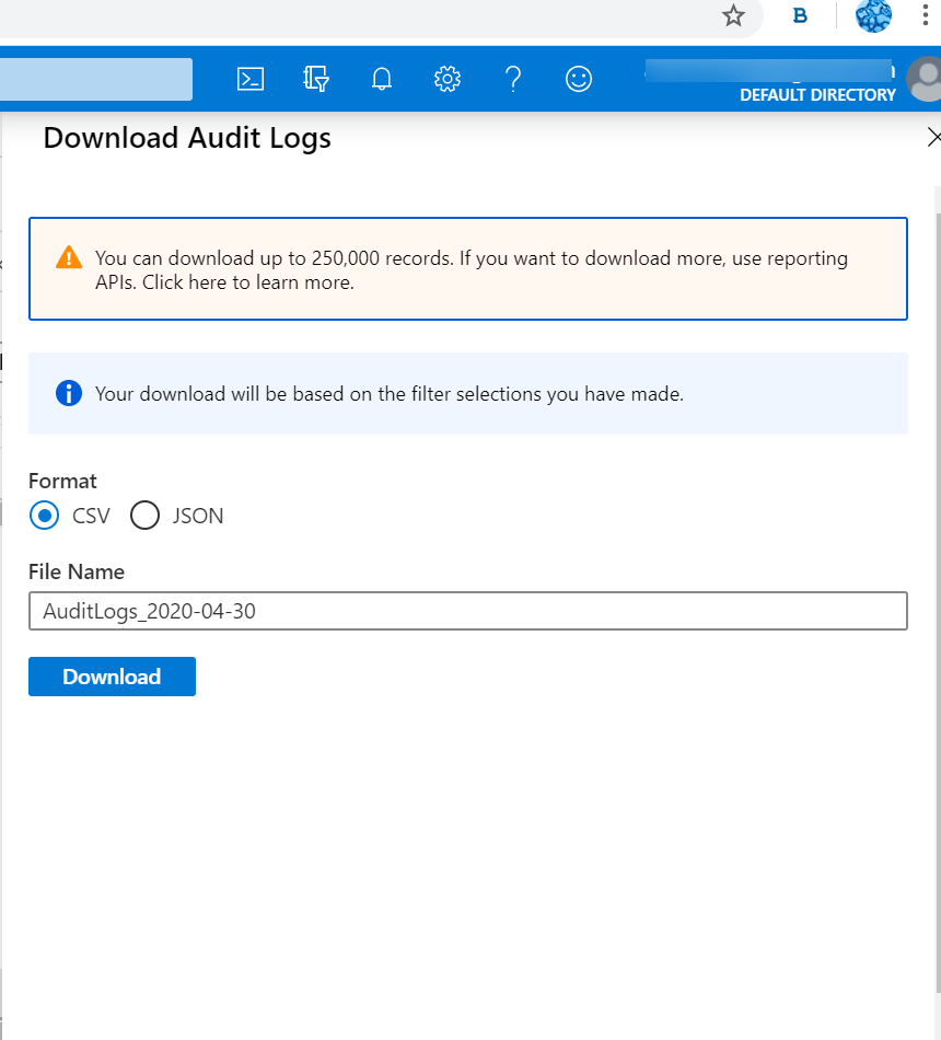 How to find deleted user accounts in azure active directory