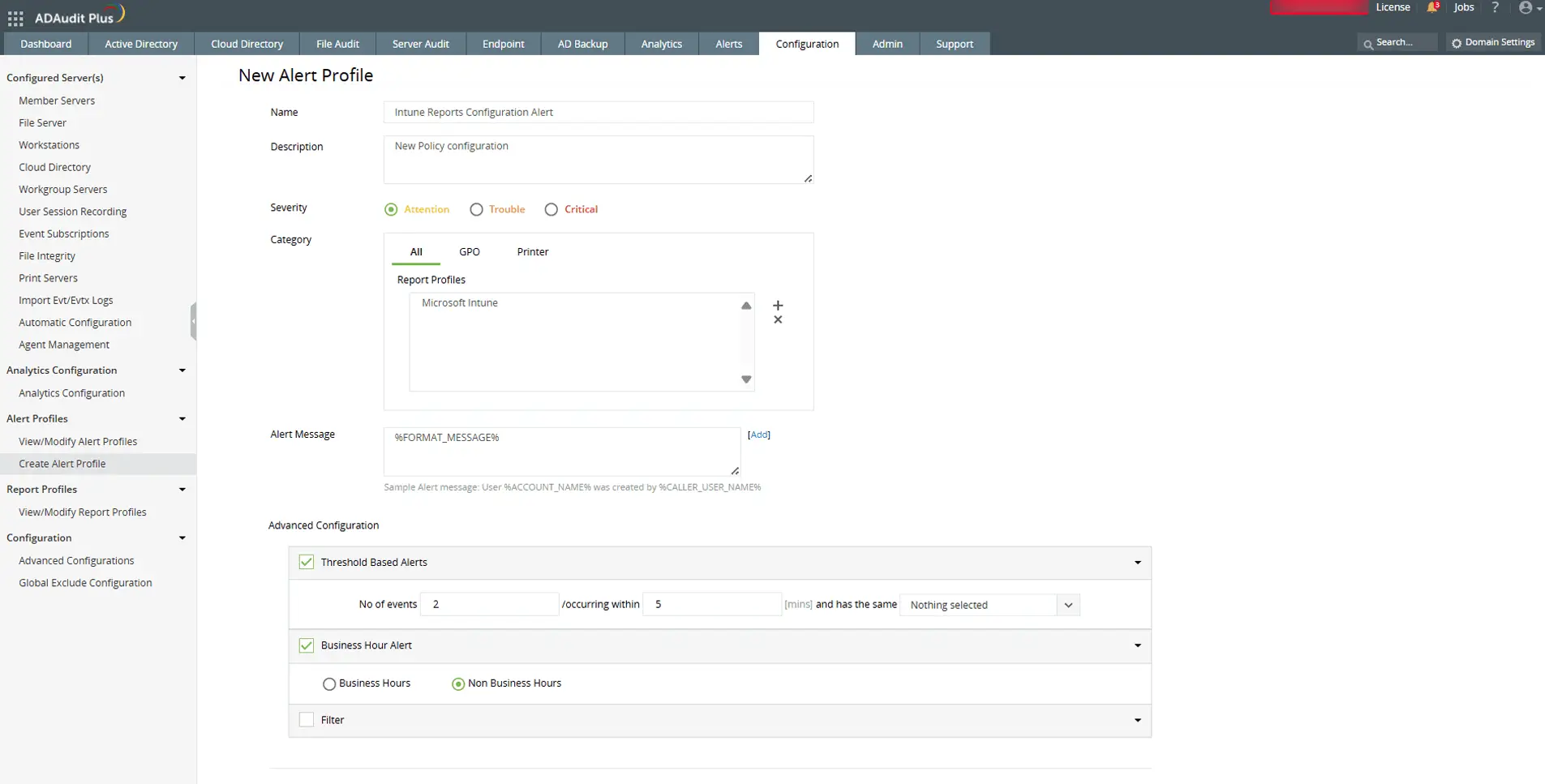 Account lockout analyzer