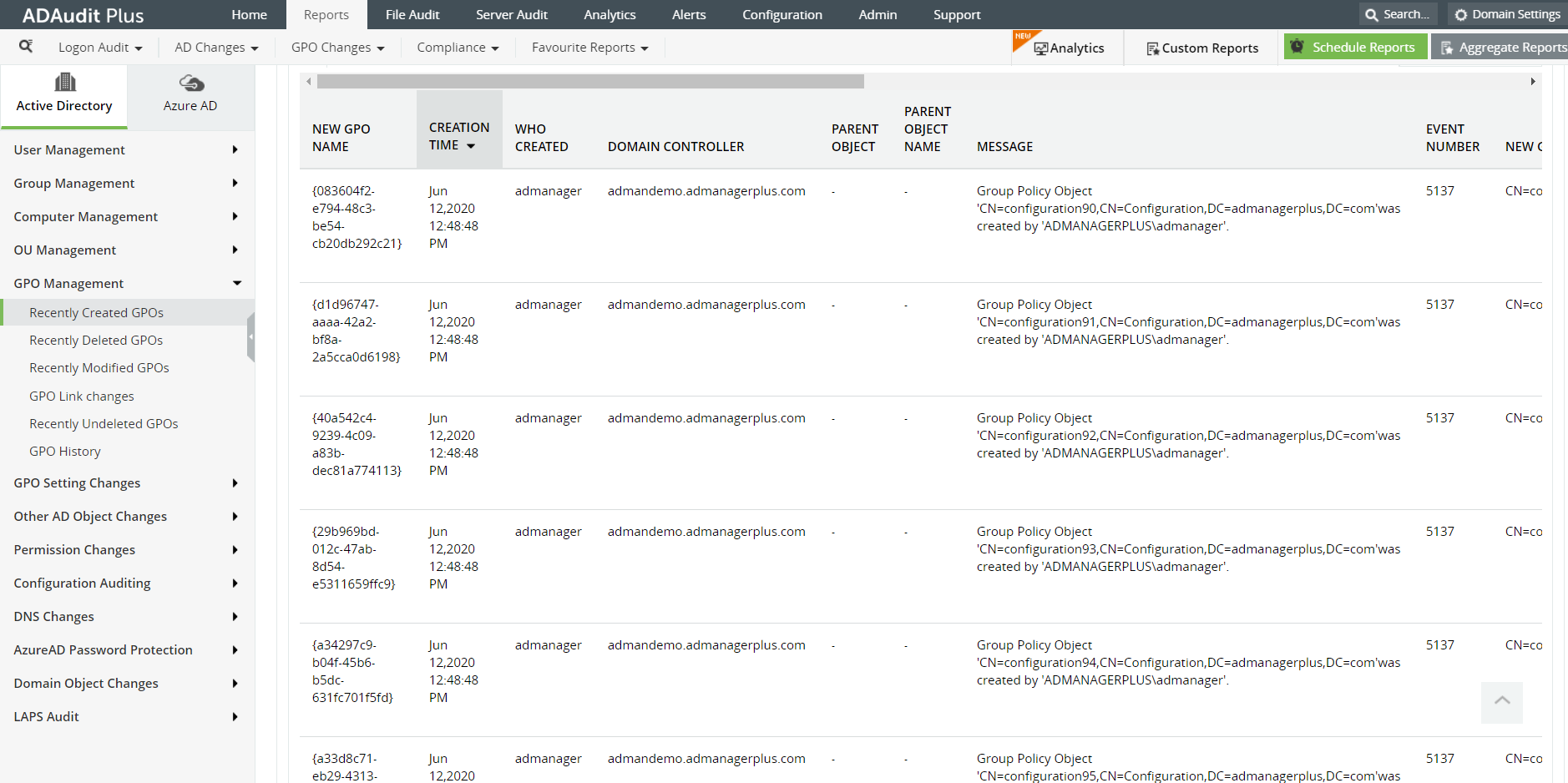 Audit Policy ADAudit Plus