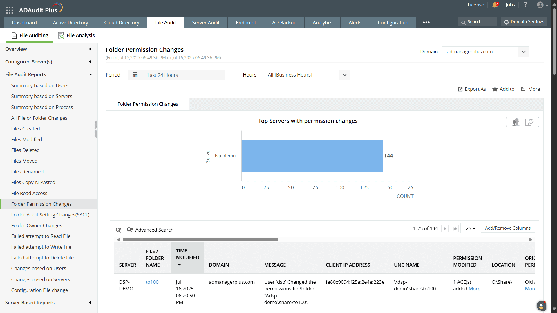 Real-Time NTFS permissions