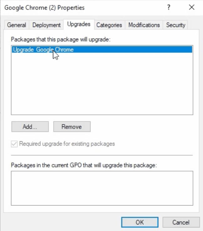 How to update software using a GPO with the GPMC