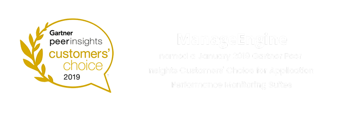 ManageEngine Applications Manager Gartner Peer Insights