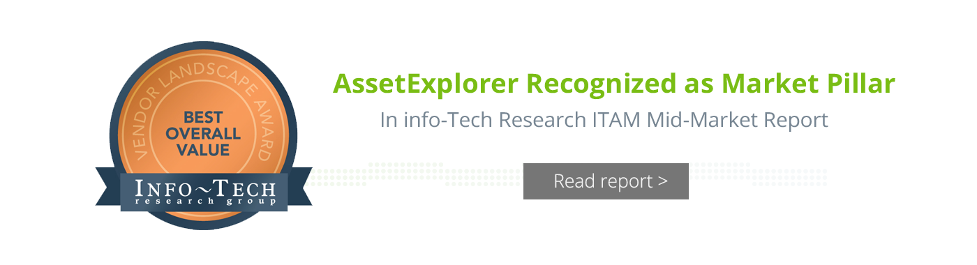 Info-Tech Research ITAM Mid-Market Report
