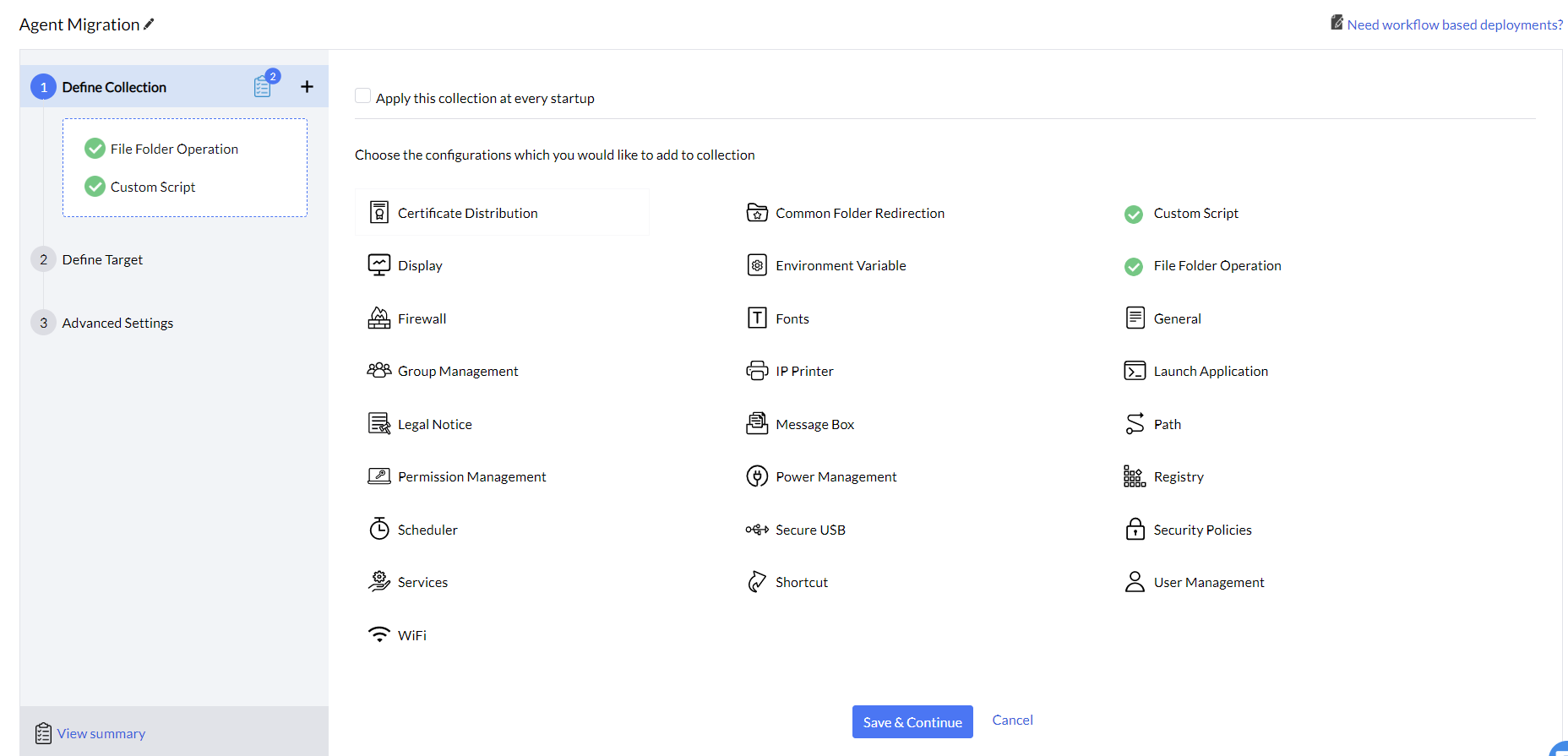 Migration from On-premises to Cloud | ManageEngine Endpoint Central