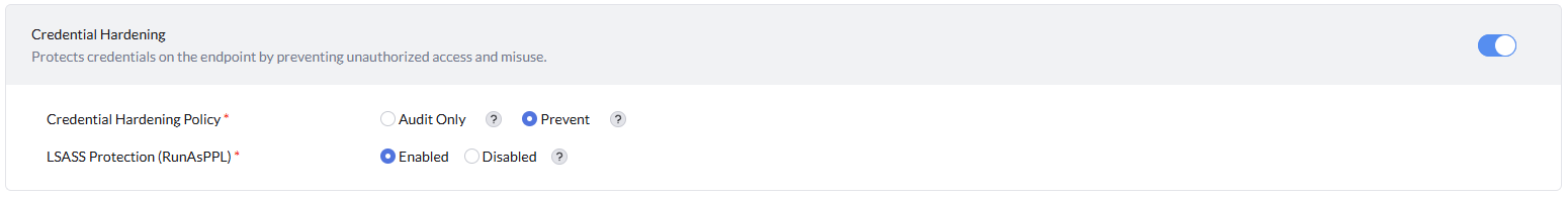 credential-hardening-policy