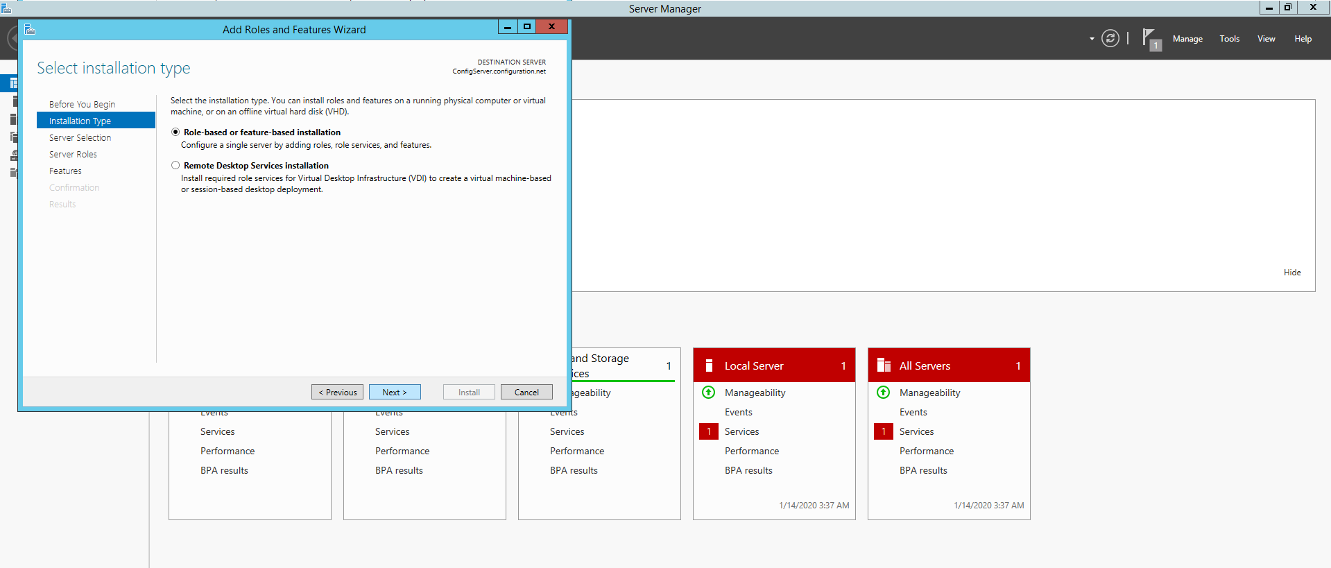 How to setup DFS share in your environment