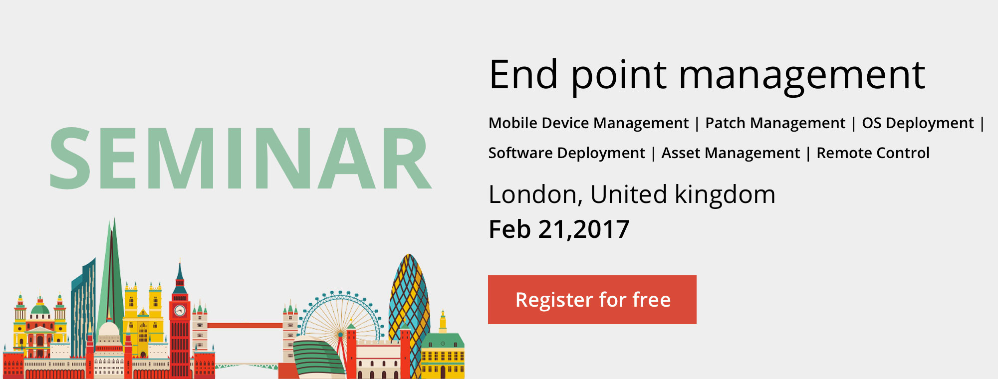 Seminar on Enterprise mobility and end point management.