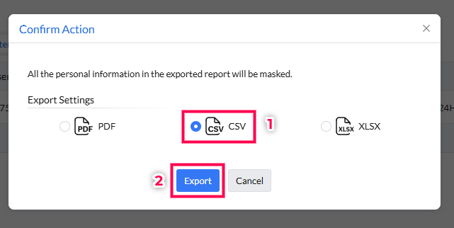导出设置 | ManageEngine Endpoint Central