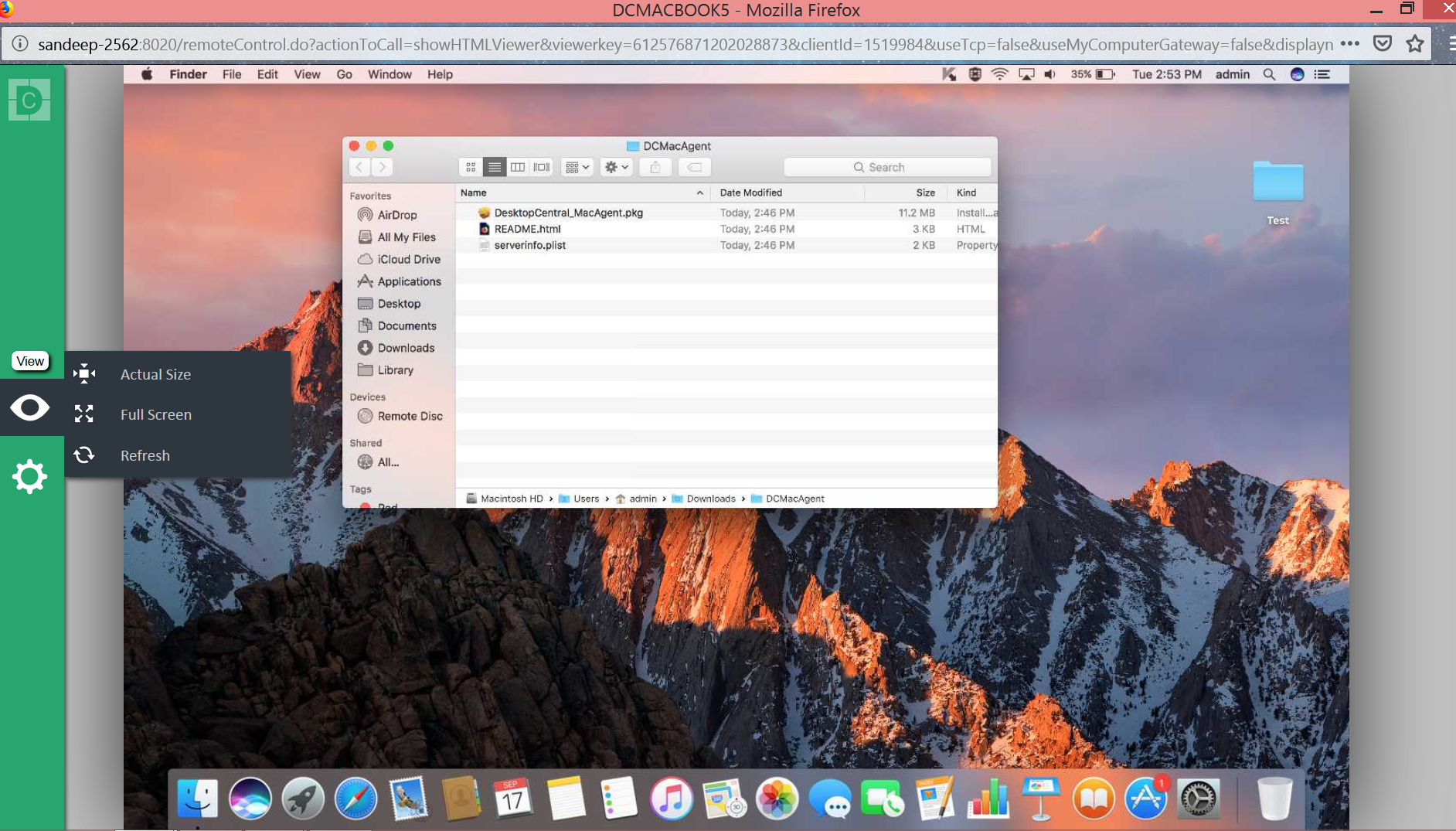 mac os x yosemite vmware player