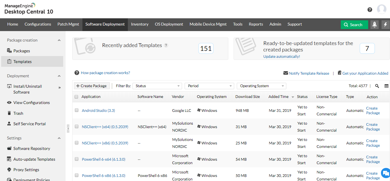 What is Software Deployment? ManageEngine Endpoint Central