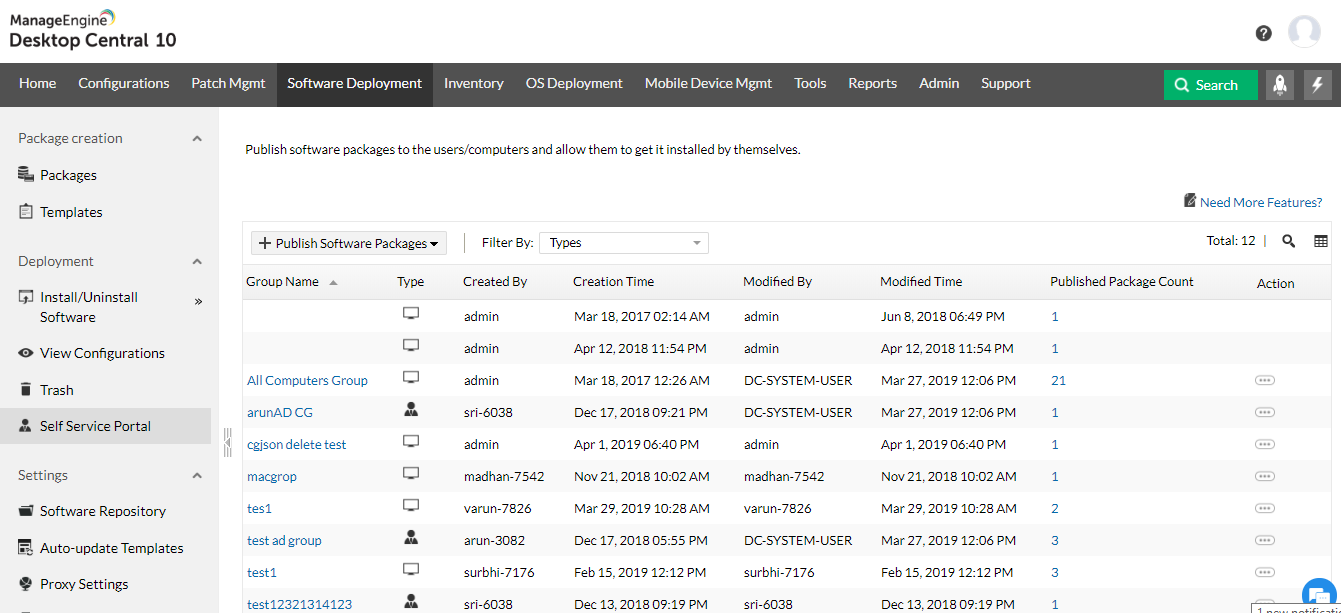 What is Software Deployment? ManageEngine Endpoint Central