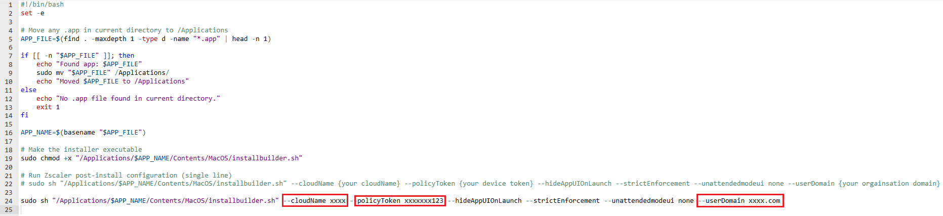 从 Zscaler Client Connector 门户下载 Zscaler .pkg 文件