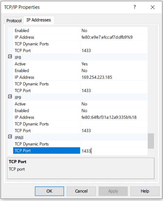 添加 SQL Server