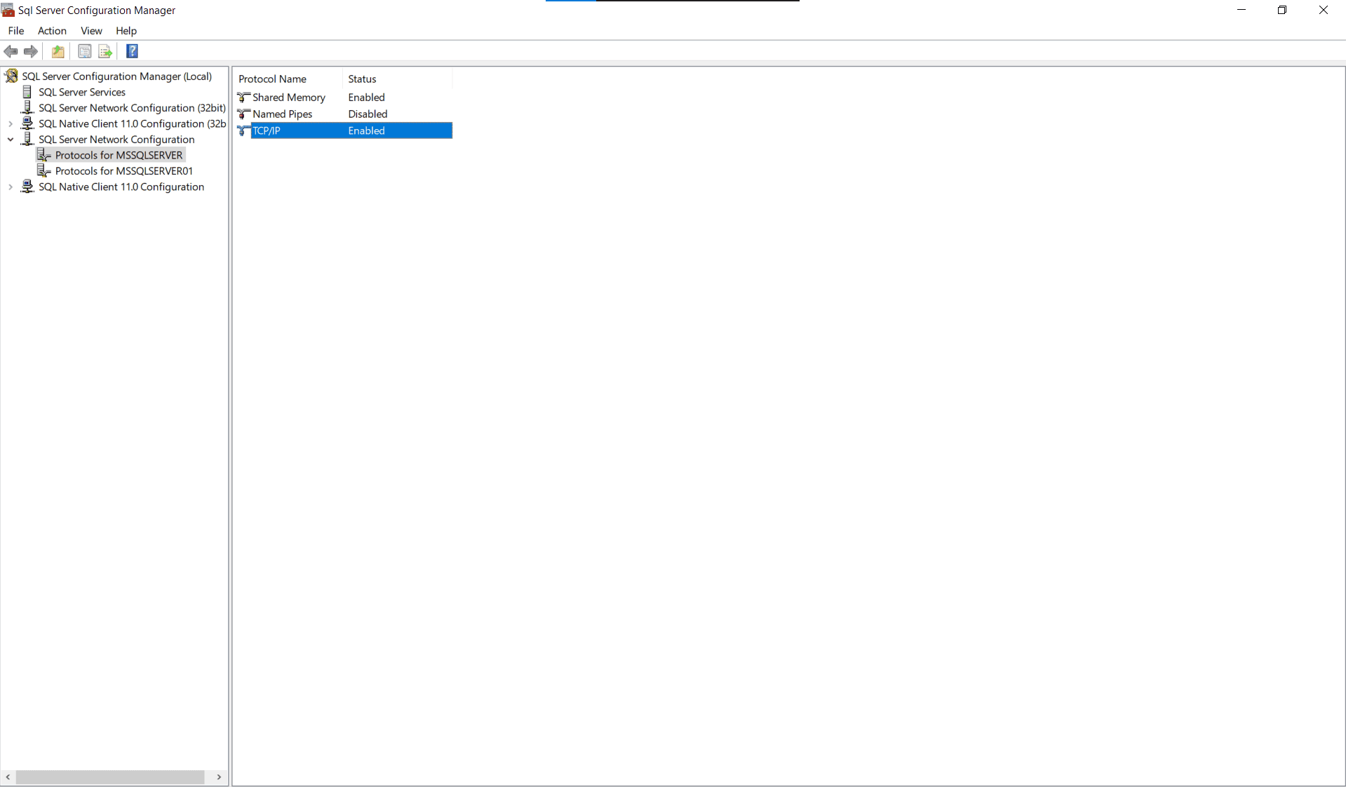 添加 SQL Server