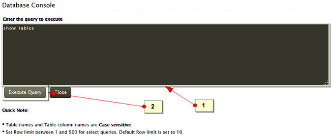 Access EventLog Analyzer database