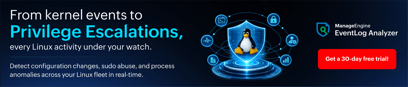 Ready to secure your SQL server with EventLog Analyzer