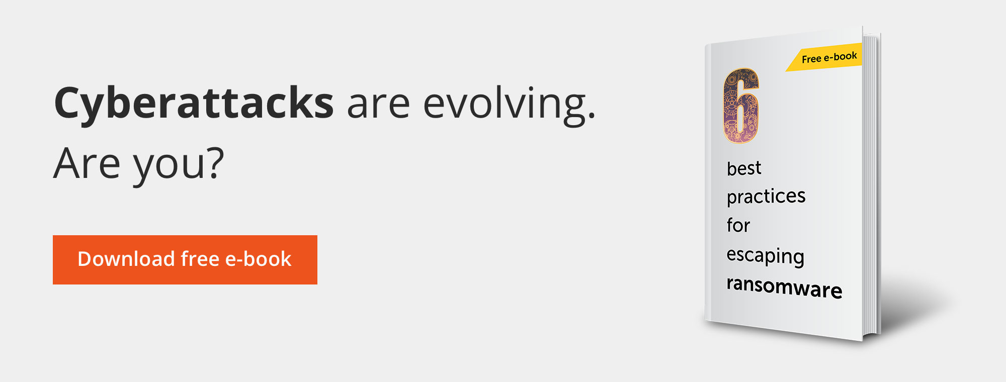 6 best practices for escaping ransomware.