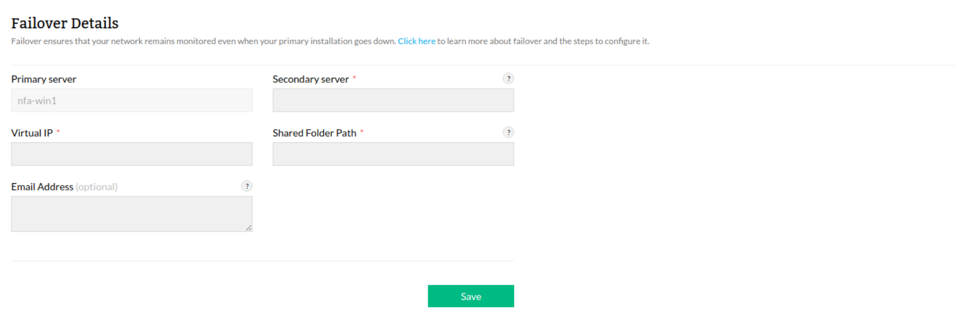 Netflow Analyzer failover 1