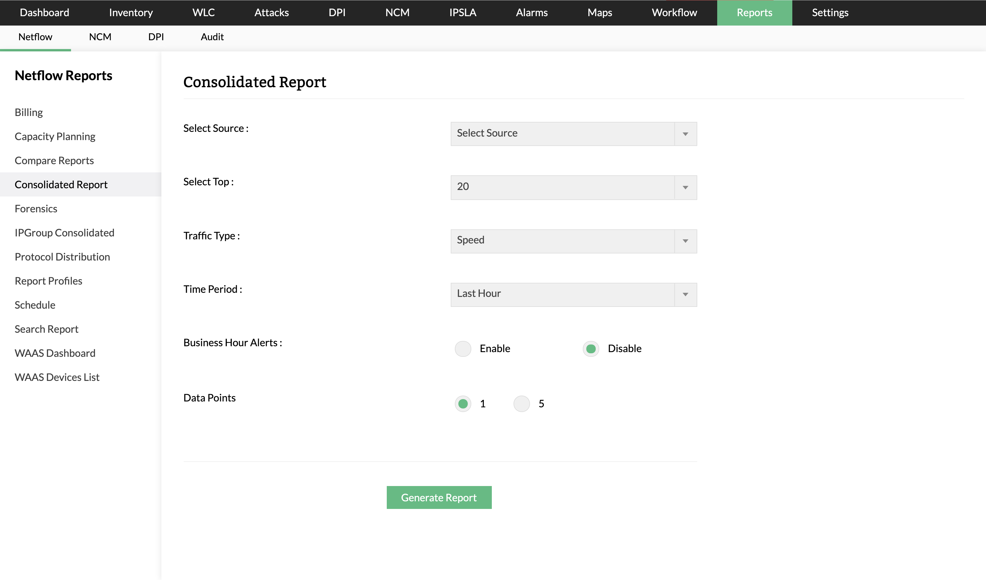 Network Bandwidth Analyzer - Bandwidth Usage Download - ManageEngine NetFlow Analyzer