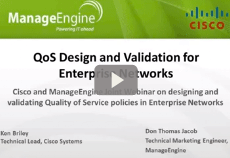 QoS Design and Validation for Enterprises