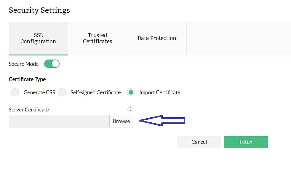 How to Enable HTTPS Configuration in OpUtils? | ManageEngine OpUtils ...