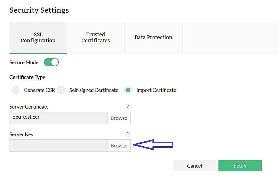 How to Enable HTTPS Configuration in OpUtils? | ManageEngine OpUtils ...