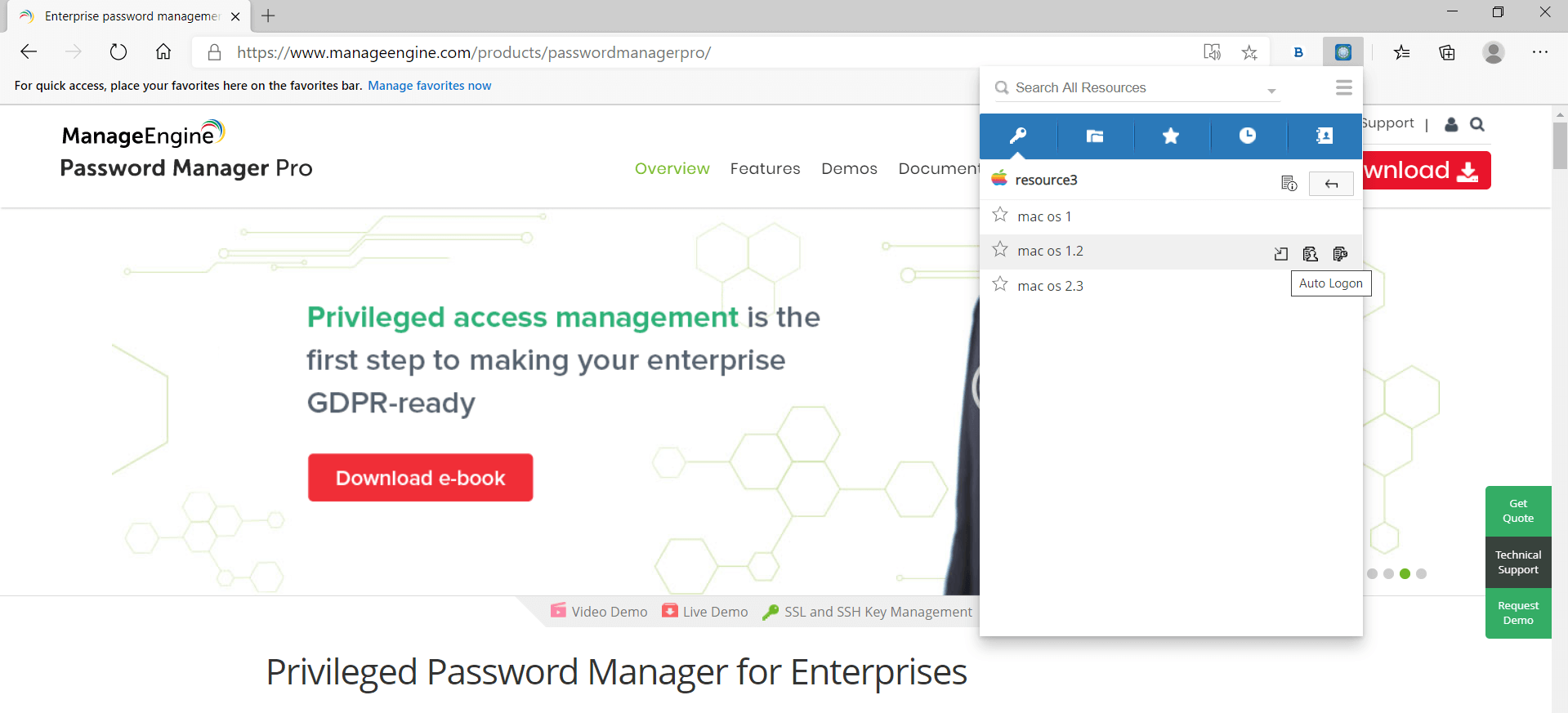 Edge Browser Extension