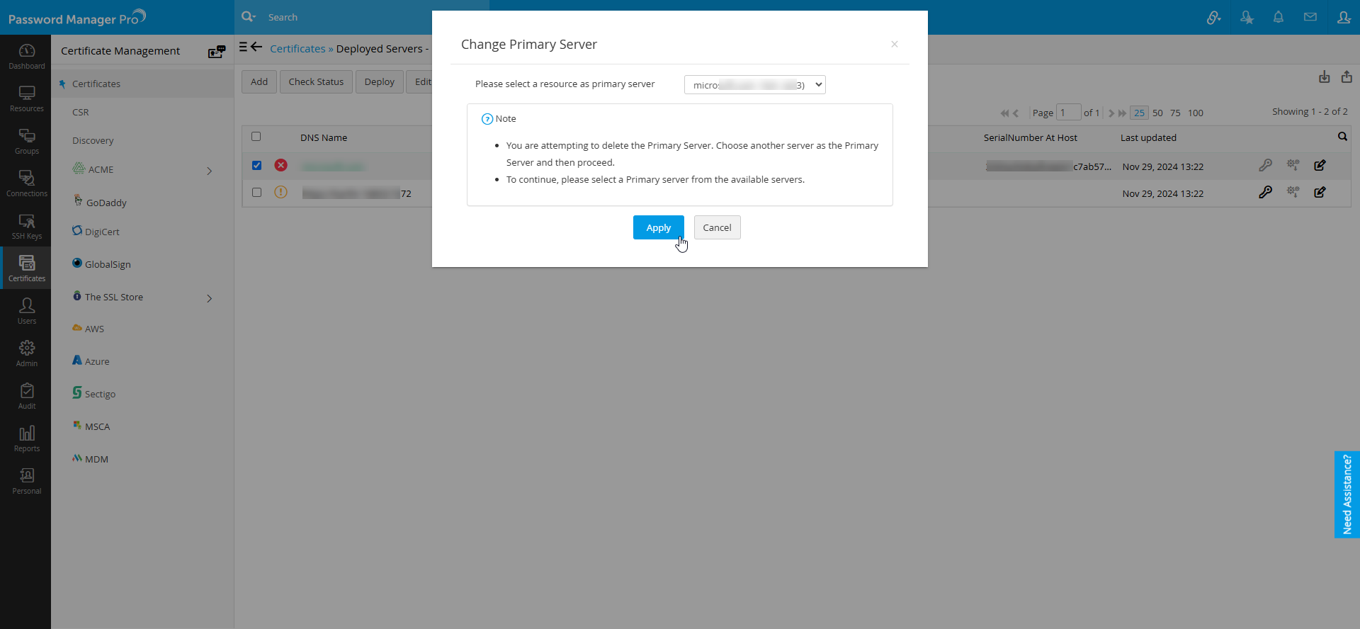 Click to Expand multiple-server-6