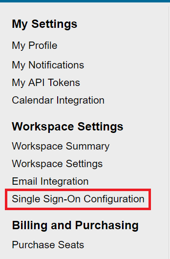 Configuring SAML SSO for LiquidPlanner