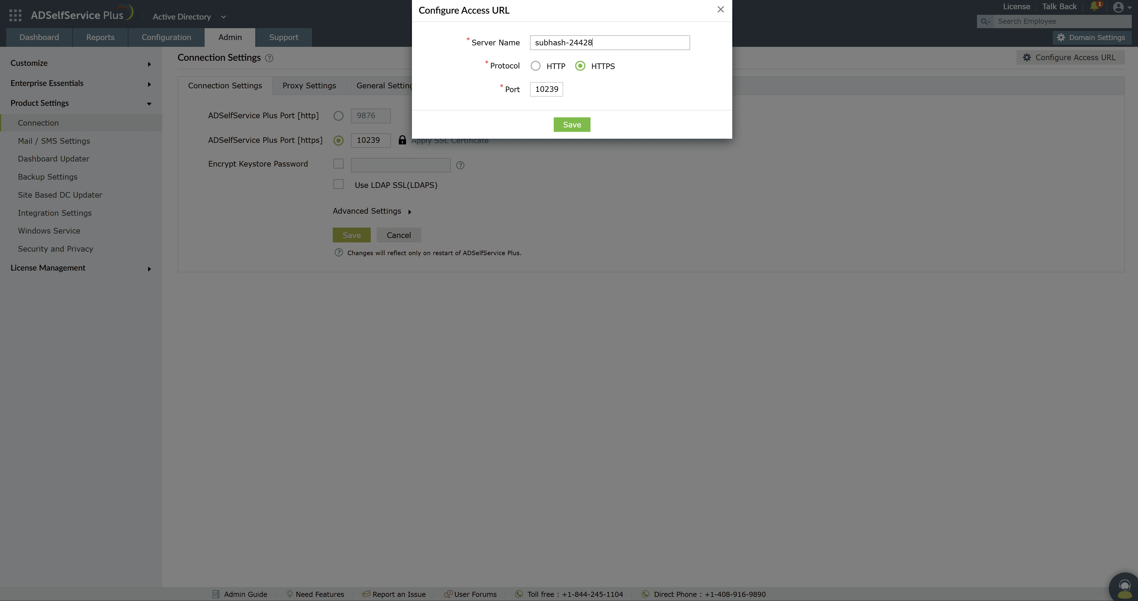 Access Url