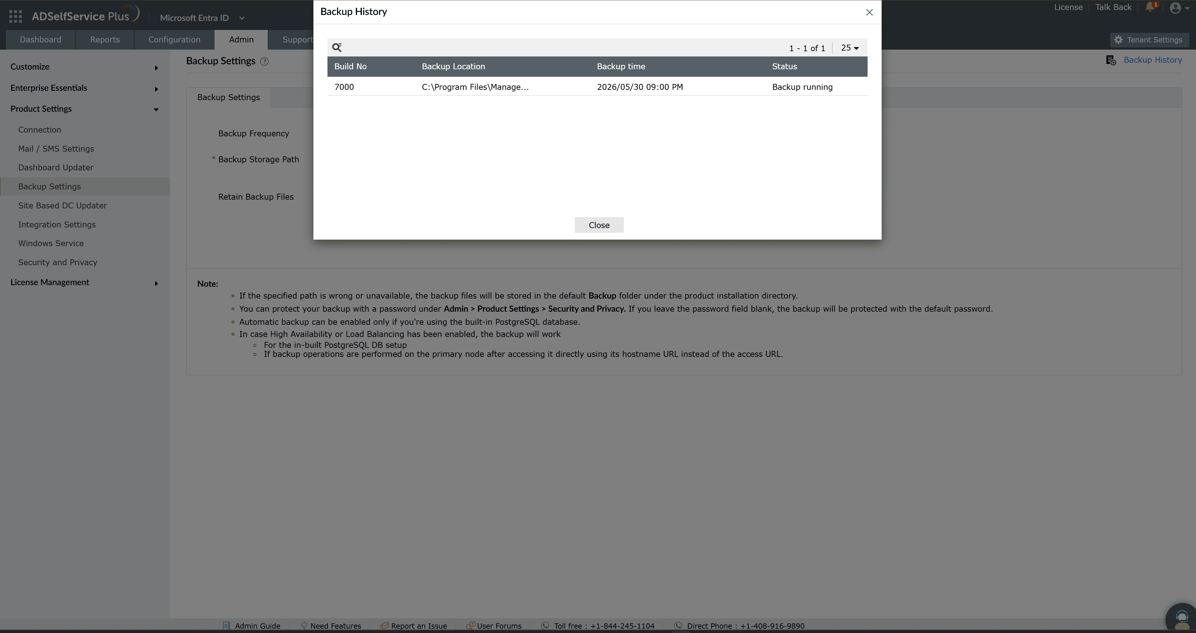 automatic db backup
