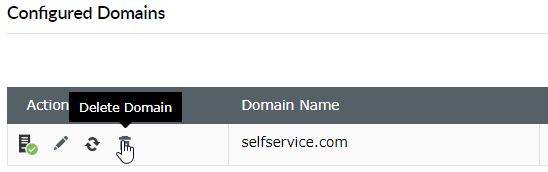 domain-config-delete