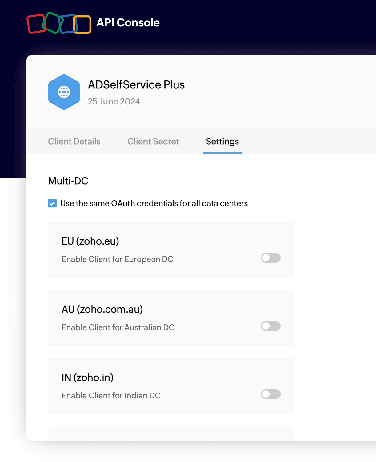 integration settings screenshot 8