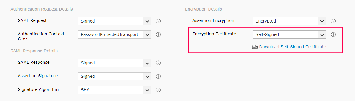 SAML Authentication