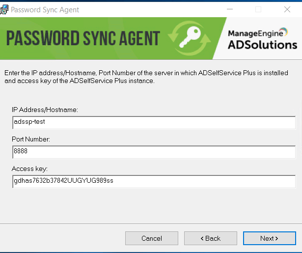 Password Sync Agent