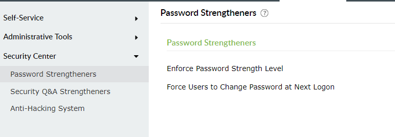 Password Strengtheners