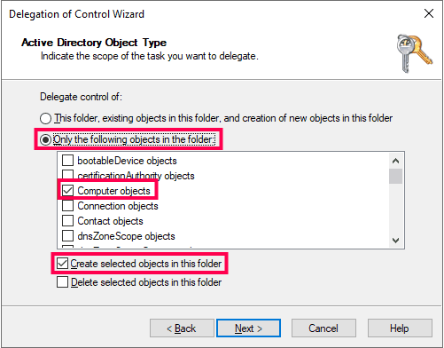 required privileges and permissions active directory 9