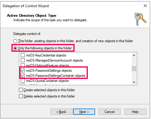 required privileges and permissions active directory 11
