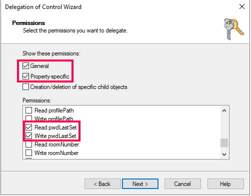 required privileges and permissions active directory 14