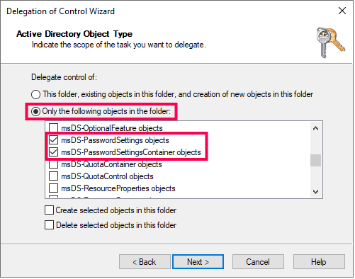required privileges and permissions active directory 19