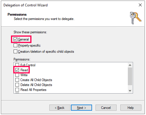 required privileges and permissions active directory 20